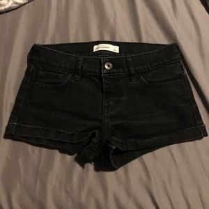 Black Abercrombie Kids Shorts Size 12